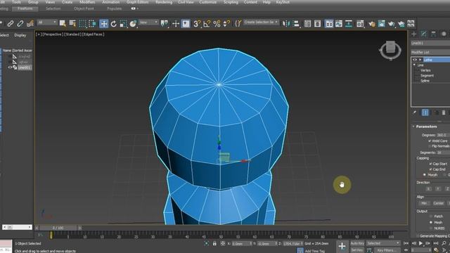 #50 Lathe Modifier Explanation | 3ds Max Tutorials in Hindi смотреть онлайн