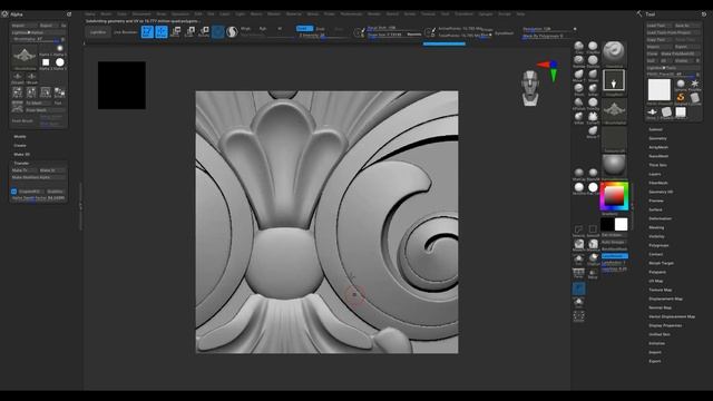 Brush: How to create a custom brush in Zbrush || N°_11 смотреть онлайн