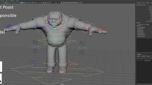 Character Rigging Reel 2022 смотреть онлайн