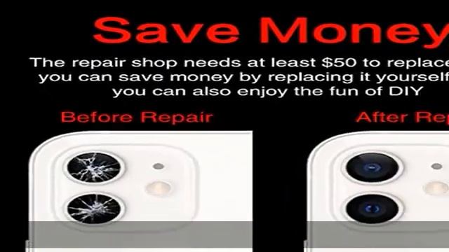 2PCS ASDAWN Back Camera Lens Glass Replacement for iPhone 12 and 12 Mini All Carriers,Rear Camera L смотреть онлайн