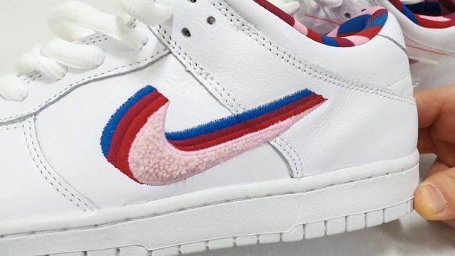 NIKE Dunk Low "PARRA" Unboxing 나이키 덩크로우 파라 언박싱! 마크에 자수??? 근데 너무 좋은데! [오밀리#19] смотреть онлайн