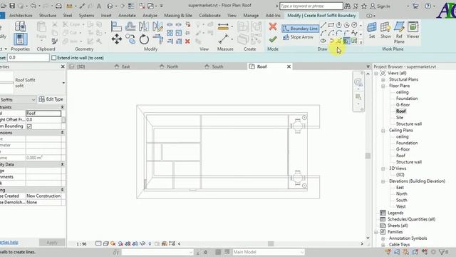 Revit basic tutorial - Supermarket part #4 of #6 смотреть онлайн