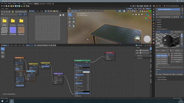 Bforartists 2 Quickstart material Material library vx addon смотреть онлайн