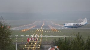 Ан-12. Руление и взлет...