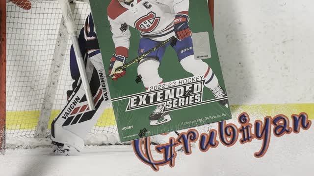 Бокс-Брейк 2022/23 Upper Deck Hockey Extended Series Hobby Box. Аукцион №3 смотреть онлайн