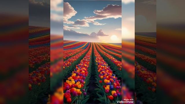 Тюльпаны невозможно не любить - они пахнут Весной! смотреть онлайн