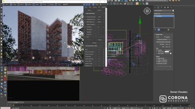 Tutorial 36 - SUN & SKY - Corona Render 8 - Urdu/Hindi смотреть онлайн