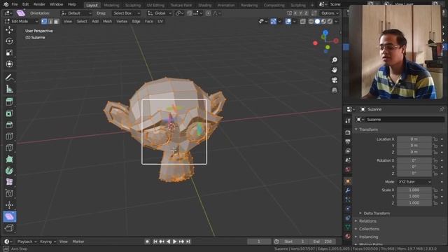 Blender Beginner Tutorial Shear and To Sphere Tool смотреть онлайн