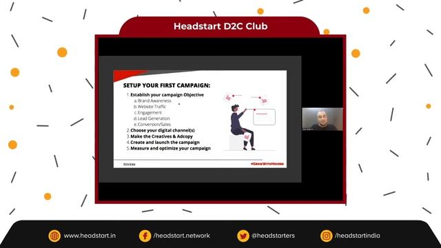 Performance Marketing For D2C Growth By Alan Roy V. | Episode 2 | Decoding D2C | Headstart D2C Club смотреть онлайн