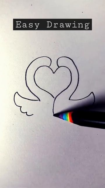 Swans drawing for kids | Ducks drawing for kids смотреть онлайн