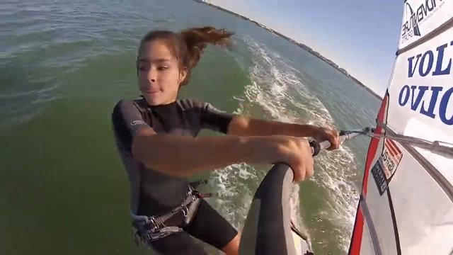 RS:X Windsurfing practice (12/13/2014) смотреть онлайн