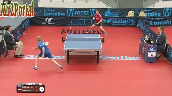 Table Tennis - Vladimir Sidorenko Vs Maxim Grebnev -