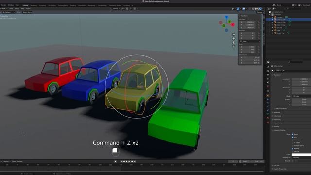 Blender 3D Animation Basics Part 02: Changing Origin a.k.a. Pivot Point смотреть онлайн
