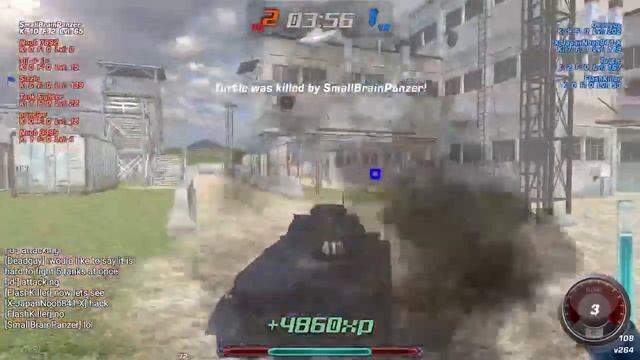 Tank Off 2 - Panzer Gameplay In Standard Military Base (Low Level)