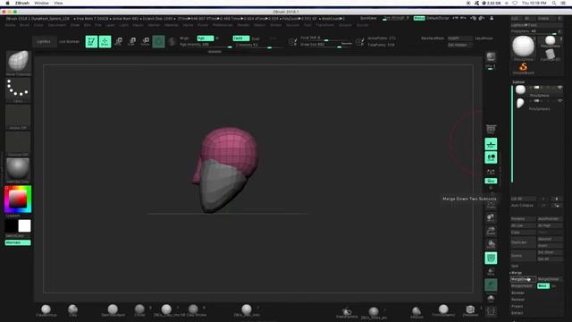 Zbrush 005 Remesh by Union смотреть онлайн