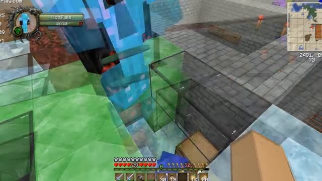 Ивент #2 паркур, иссушители, конец... [MineCraft] смотреть онлайн