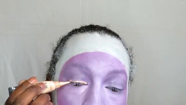 Marbasian Purple Geisha Makeup Look смотреть онлайн