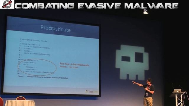 Hackerzvoice NDH2k14 Talks : Marco Cova "Combative evasive software" смотреть онлайн
