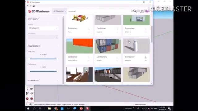 Sketch Up [Ep 9] การโหลดชิ้นงาน 3 D Warehouse смотреть онлайн