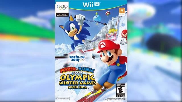 Alpine Skiing Downhill - Mario & Sonic at the Sochi 2014 Olympic Winter Games (Wii U / Music) смотреть онлайн