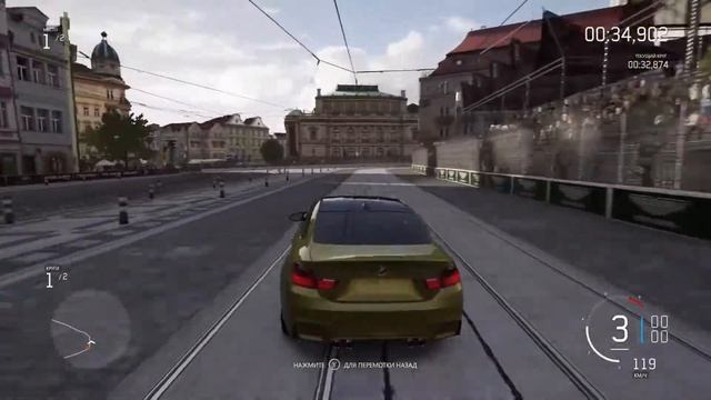 Тест круг на BMW M4 Coupe (трасса Прага) смотреть онлайн