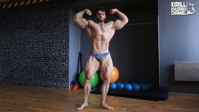 Bulging Massive Muscle Gods Bulat Sologub & Kirill Khudaev (Russia) Pose In Very Well Filled Briefs