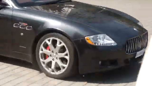 MASERATI QUATTROPORTE S --HEAVY REVVING AT PARXX SUPERCAR RALLY 2011 смотреть онлайн