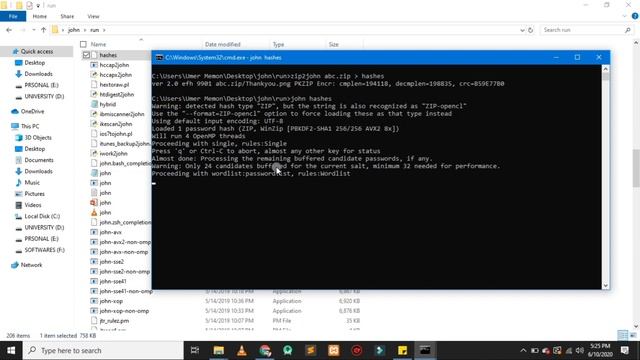 How to Crack Password using John The Ripper Tool | Crack Linux,Windows,Zip Password смотреть онлайн