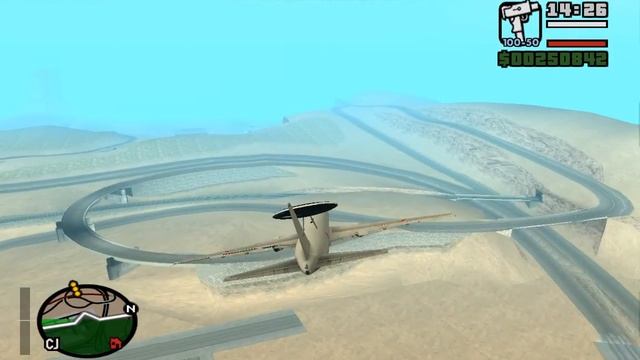 GTA San Andreas Boeing E-767 Japan Air Self-Defence Force (JASDF) смотреть онлайн