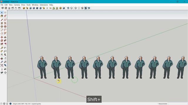 MULTIPLE COPY IN SKETCHUP смотреть онлайн