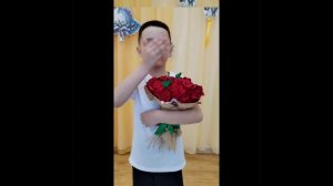 поздравление с 8 Марта от мальчишек детского сада "Лучик"