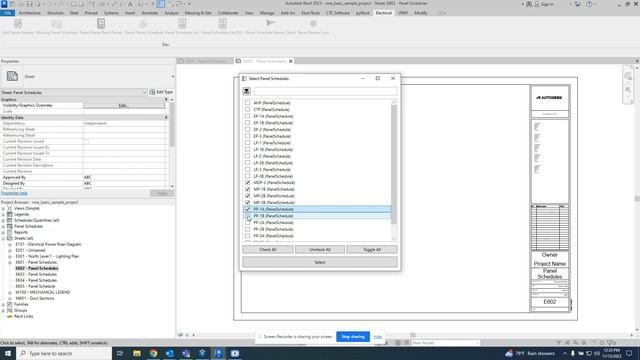 Revit Electrical Panel Schedule Placer смотреть онлайн