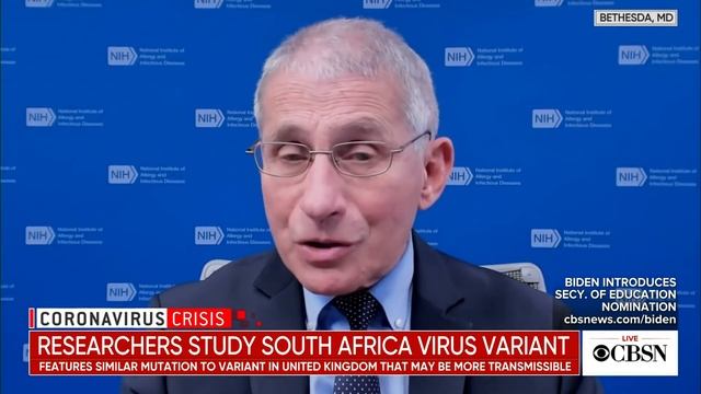 Dr. Anthony Fauci says he feels "quite good" after getting COVID vaccine смотреть онлайн
