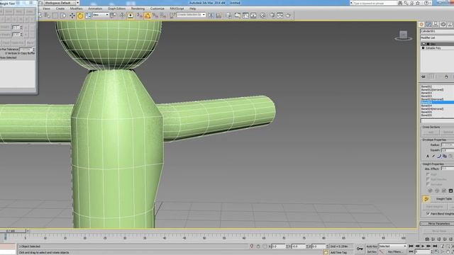 3ds Max 2014 Guide - Part 9 : Introduction to Bones. смотреть онлайн
