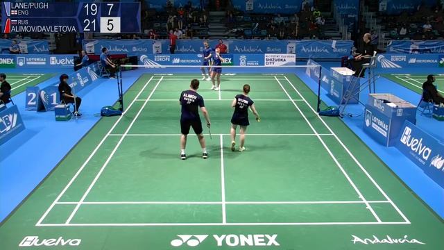 Lane / Pugh vs Alimov / Davletova (XD, R32) - European C'ships 2018 смотреть онлайн