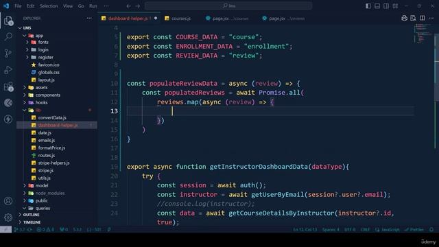 96 -Dashboard - Course data, Review, Enrolment Part 4 смотреть онлайн