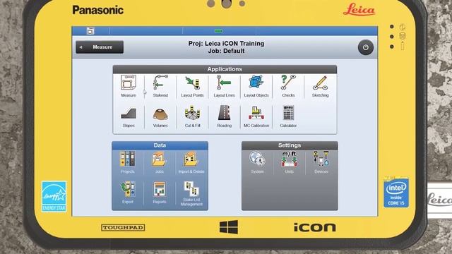 Leica iCON Data Import, Export & Merger смотреть онлайн