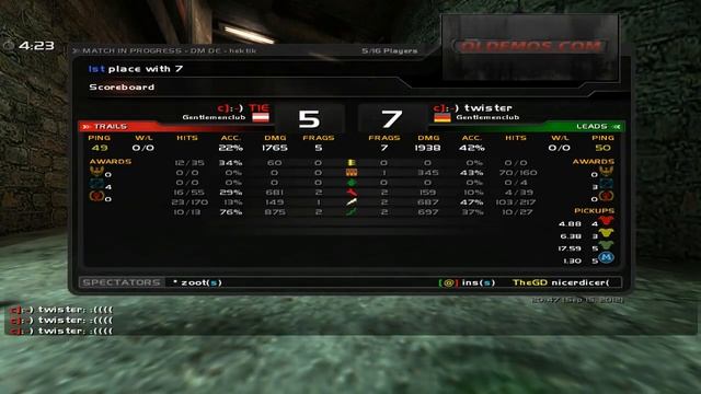 Duel on Hektik by c]:-) T1E vs c]:-) twister(PoV) смотреть онлайн