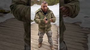 Испытания газового баллончика "Кортик", - дистанция 3,5 метра…