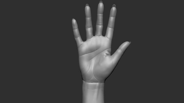 Nov2020 ZBrush Hand Sculpt Practice смотреть онлайн