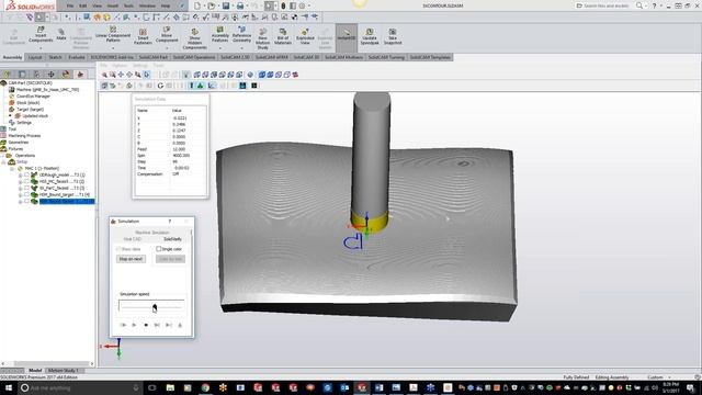 SolidCAM - KevCAM Night School - 3D HSM Offset Cuttingand Boundary Machining смотреть онлайн
