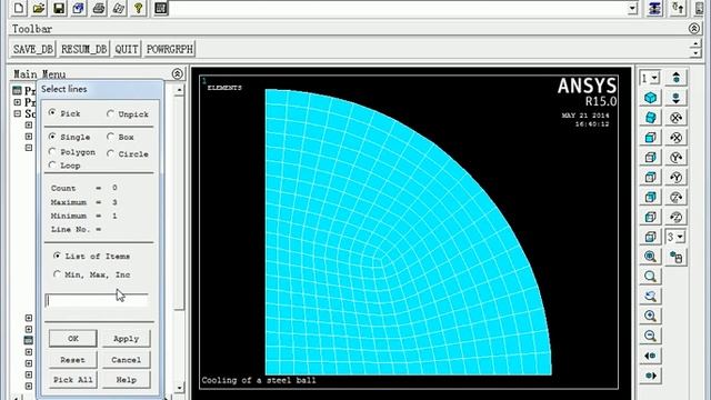 ANSYS15 0有限元分析从入门到精通 16 6 瞬态热分析实例——钢球淬火过程温度分 смотреть онлайн
