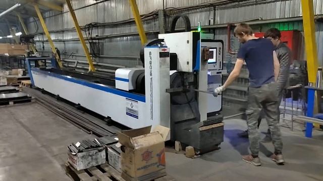 работа на труборезе Senfeng SF6016T