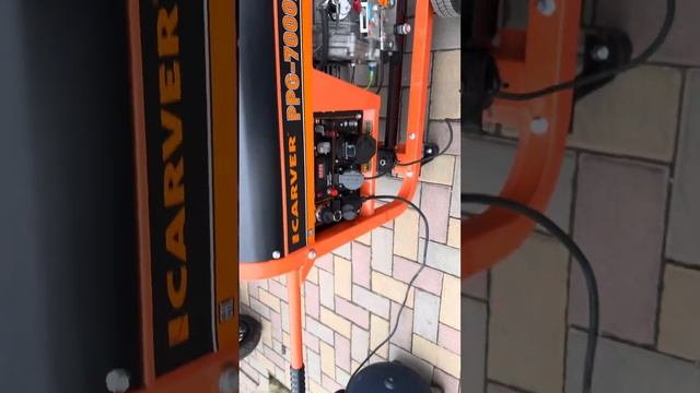 Дизельный генератор CARVER 7000 смотреть онлайн