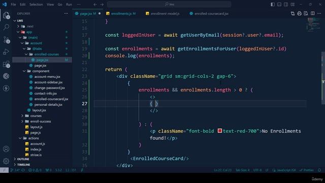 77 -Enrolled Course Details, Calculations Part 2 смотреть онлайн