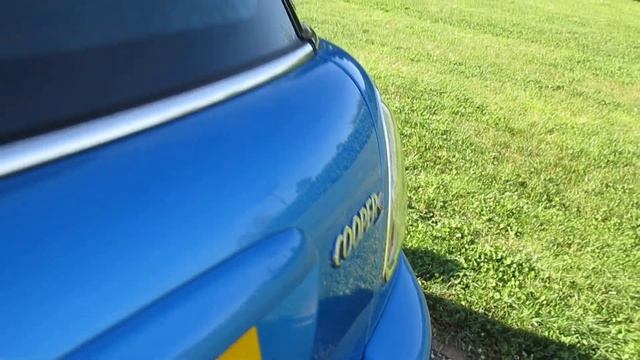 2008 Mini R56 Cooper S laser Blue смотреть онлайн