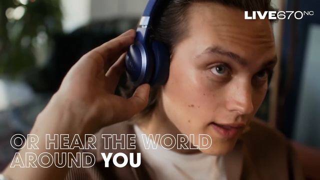 JBL | Live 670NC wireless noise cancelling headphones with JBL sound смотреть онлайн