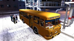 Euro Truck Simulator 2 Лиаз 677м Утренний рейс