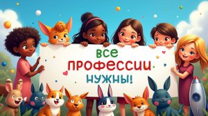 Кем я стану, когда вырасту? | Весёлая песенка про профессии для детей