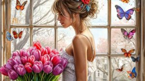 ПОЗДРАВЛЕНИЕ С 8 МАРТА МАМЕ 🎶💐